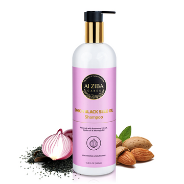 Onion Black Seed Shampoo – Strength & Nourish