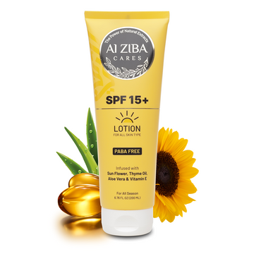 SPF 15+ Sunscreen Body Lotion – Hydration & UV Care