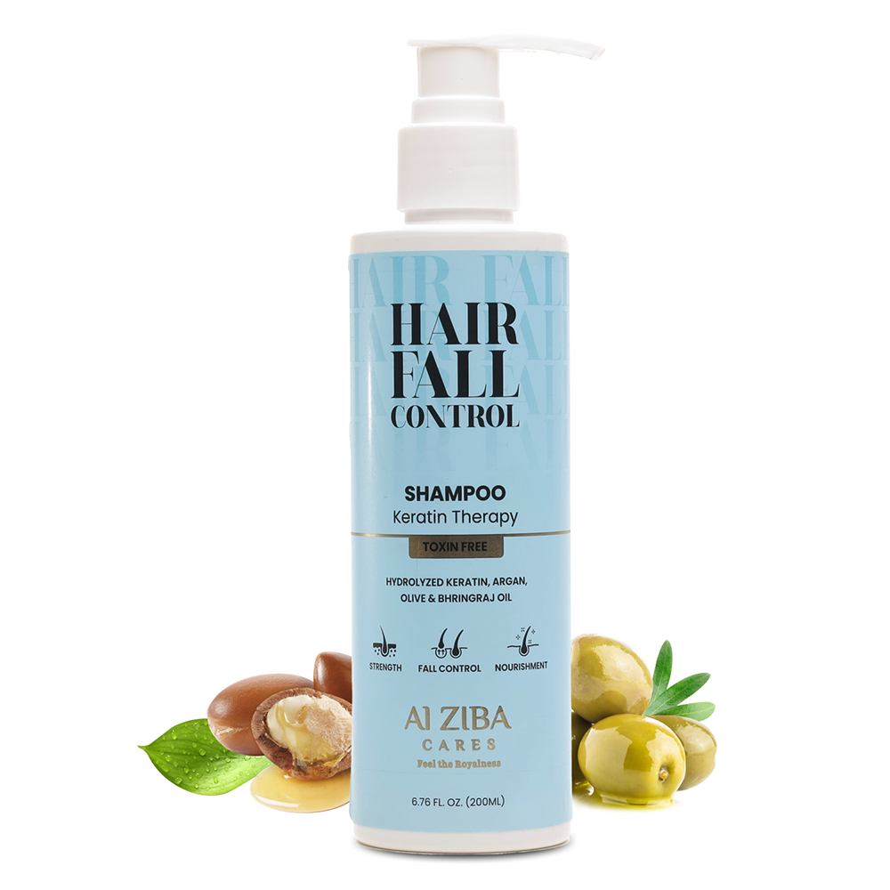 Hairfall Control Shampoo with Keratin & Bhringraj