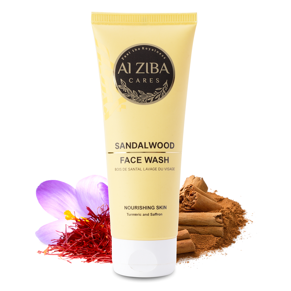 Sandalwood Face Wash with Saffron & Turmeric