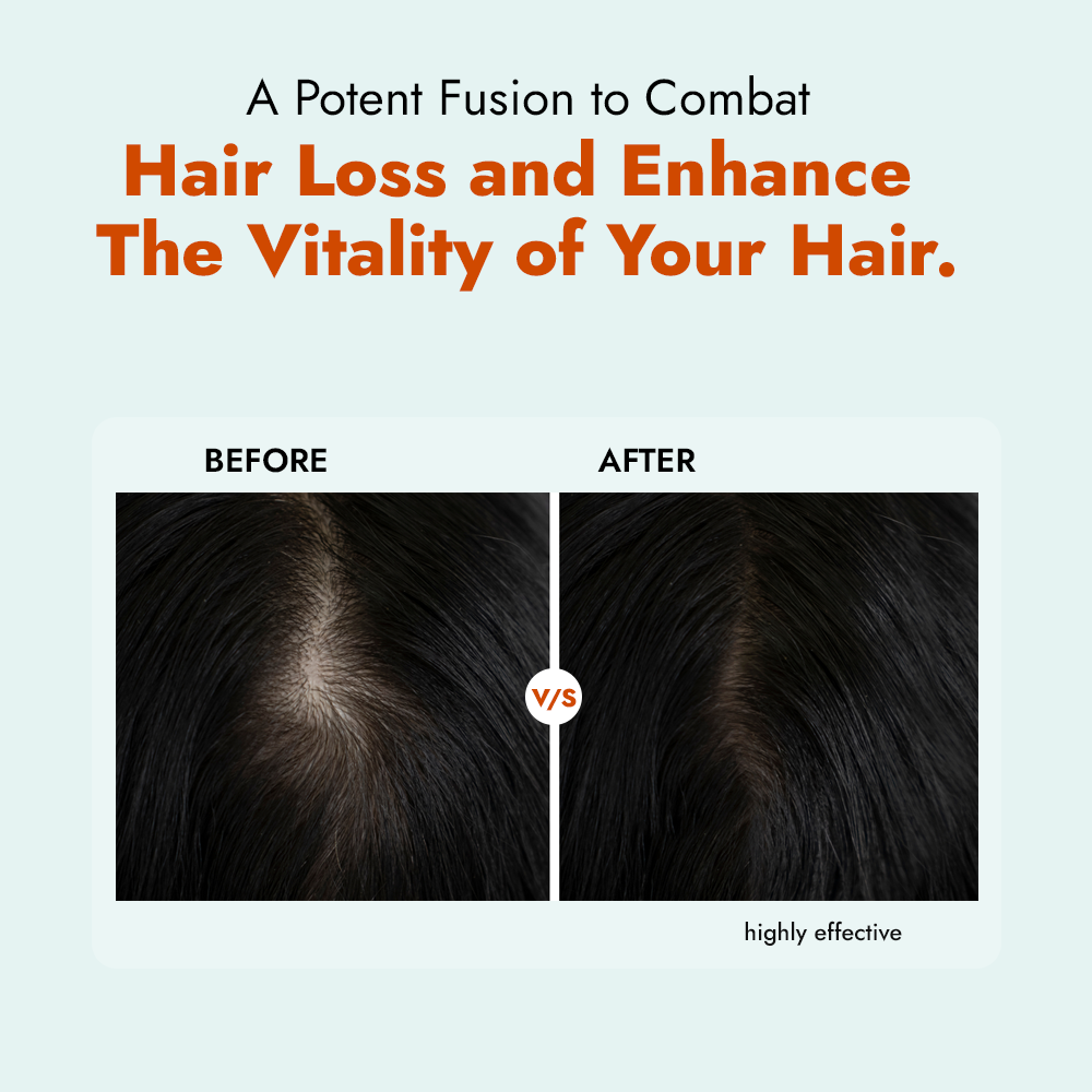 Hairfall Control Shampoo with Keratin & Bhringraj
