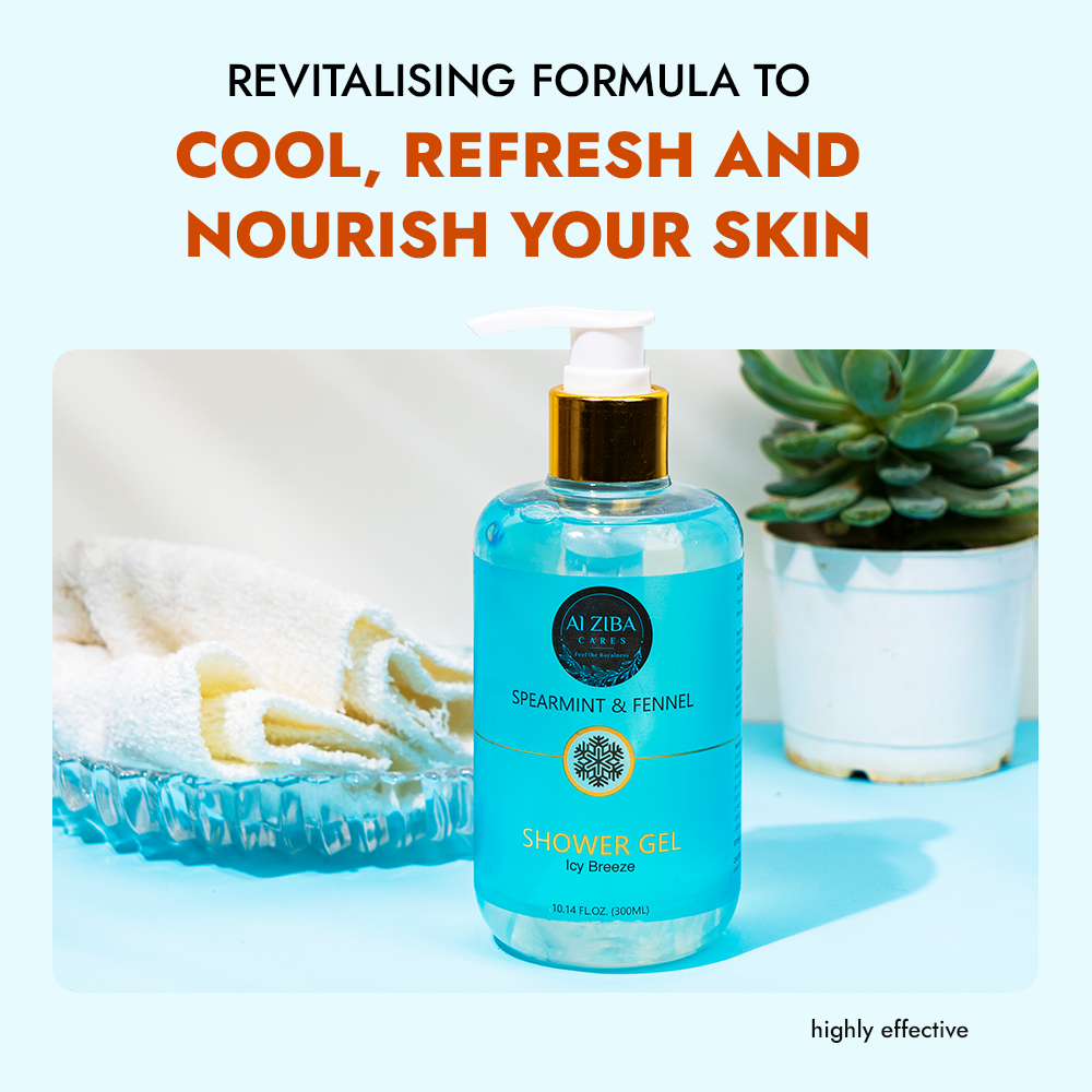 Spearmint & Fennel Shower Gel – Cooling & Cleanse