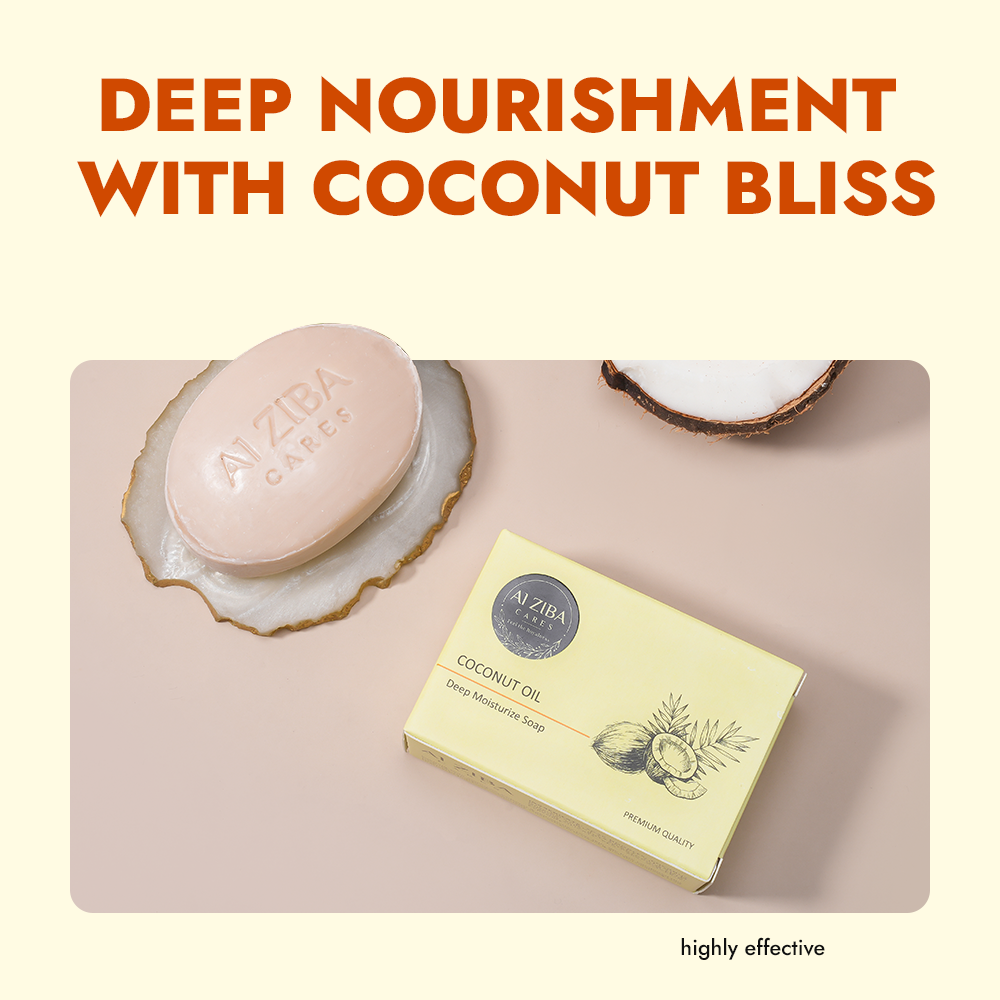 Coconut Soap – Deep Moisturizing (4 Pack)