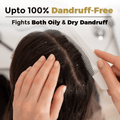 ALZIBA CARES Anti-Dandruff Shampoo | Gives Upto 100% Dandruff-Free Hair with Natural Tea Tree Oil and Vitamin B5 | Soothing Scalp Therapy for Flake-Free and Stronger Hair | Non-Toxic, Vegan, Gluten, Paraben Free | For Women and Men | 500ml - ALZIBA CARES