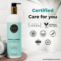 ALZIBA CARES Hair Fall Control Shampoo | Gives Upto 98% Less Hair Fall with Natural Bhringraj, Argan Oil and Vitamin B5 |Non-Toxic, Vegan, Gluten, Sulphate and Paraben Free | For Women & Men | 500ml - ALZIBA CARES