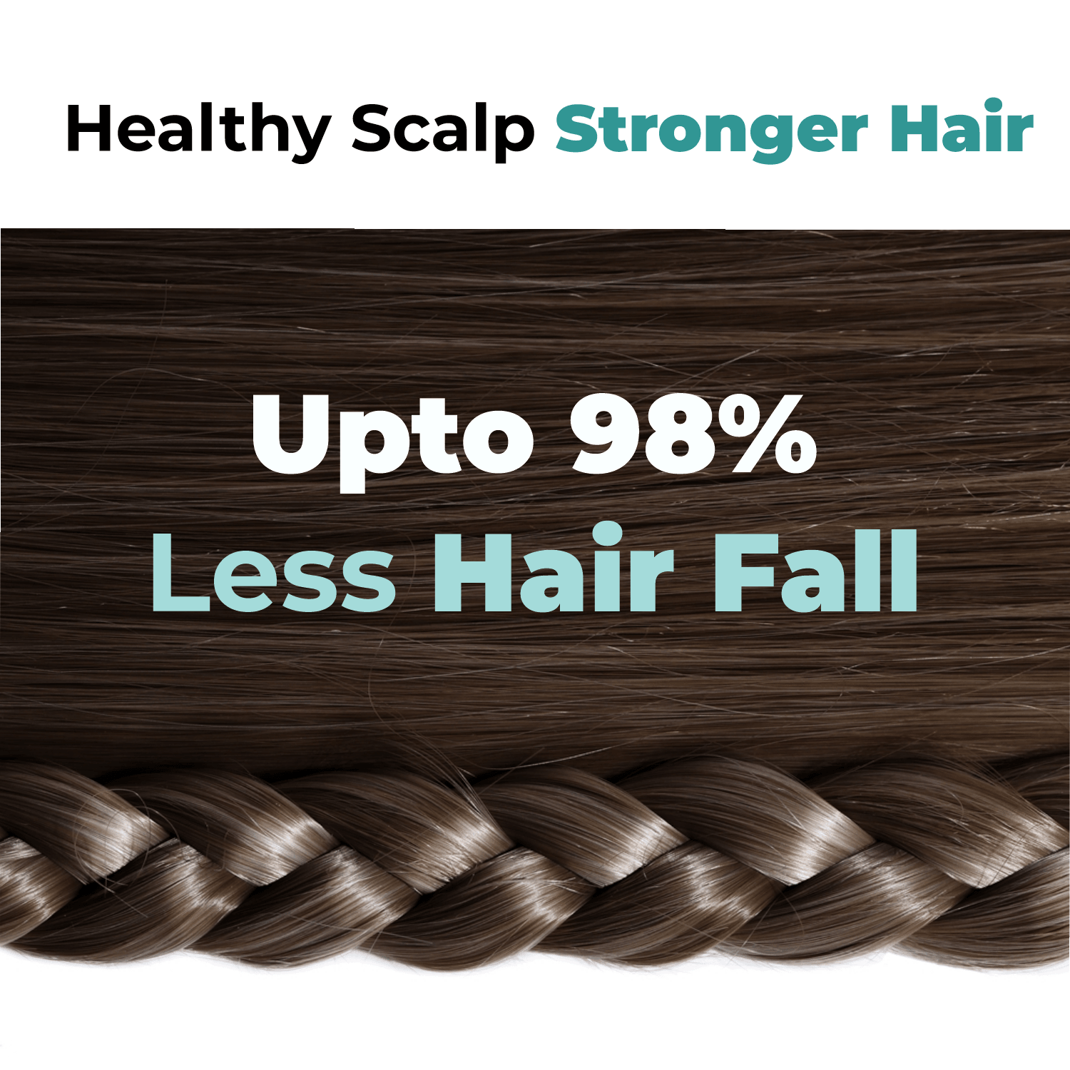 ALZIBA CARES Hair Fall Control Shampoo | Gives Upto 98% Less Hair Fall with Natural Bhringraj, Argan Oil and Vitamin B5 |Non-Toxic, Vegan, Gluten, Sulphate and Paraben Free | For Women & Men | 500ml - ALZIBA CARES